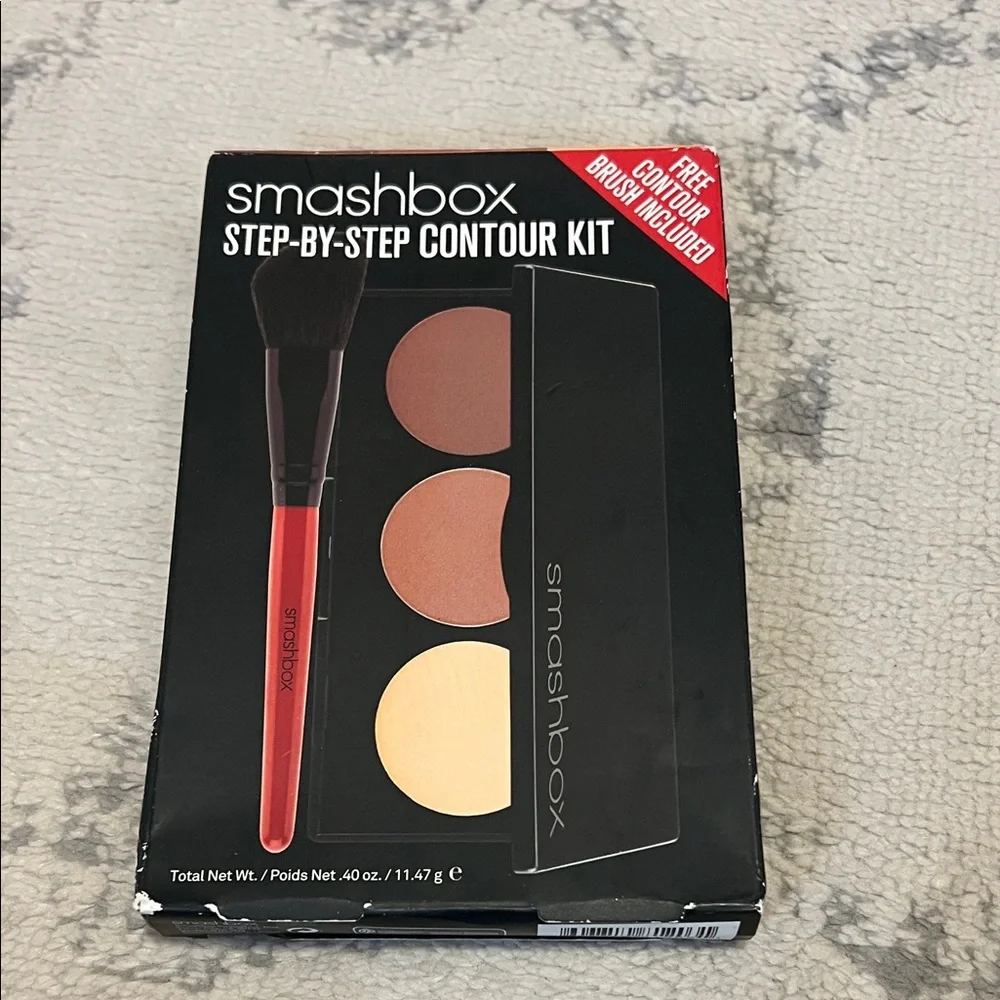 Smashbox Contour Kit with Brush - Brown, Cream Shades